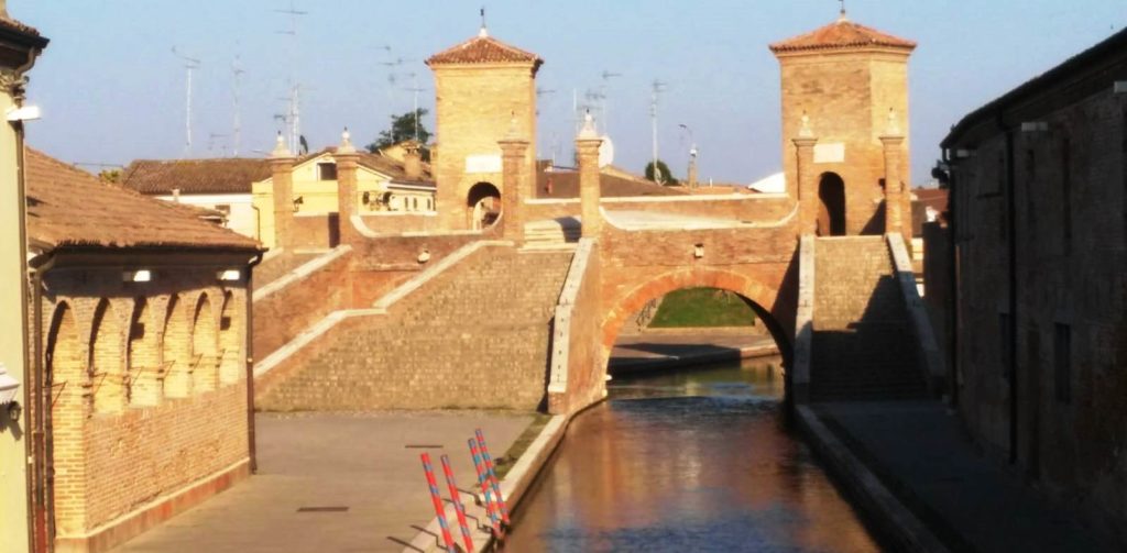 Ponte dei trepponti  Comacchio