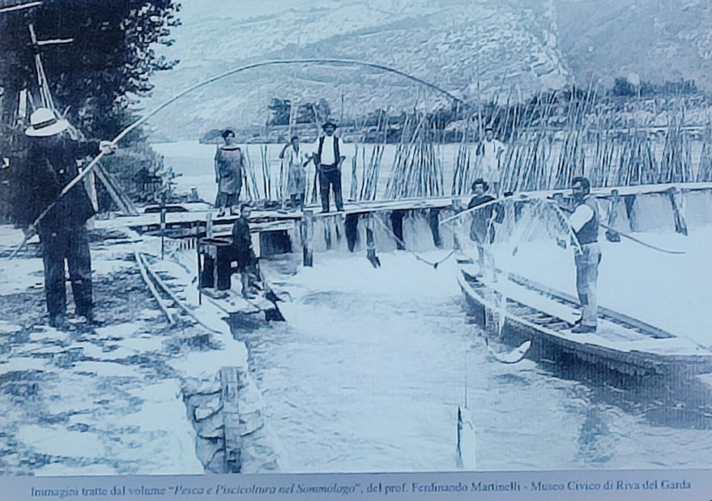 Festival pesce d'acqua dolce: Una vecchia Immagine sulla pesca di lago