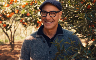 Stanley Tucci e le Arance Rossa di Sicilia IGP