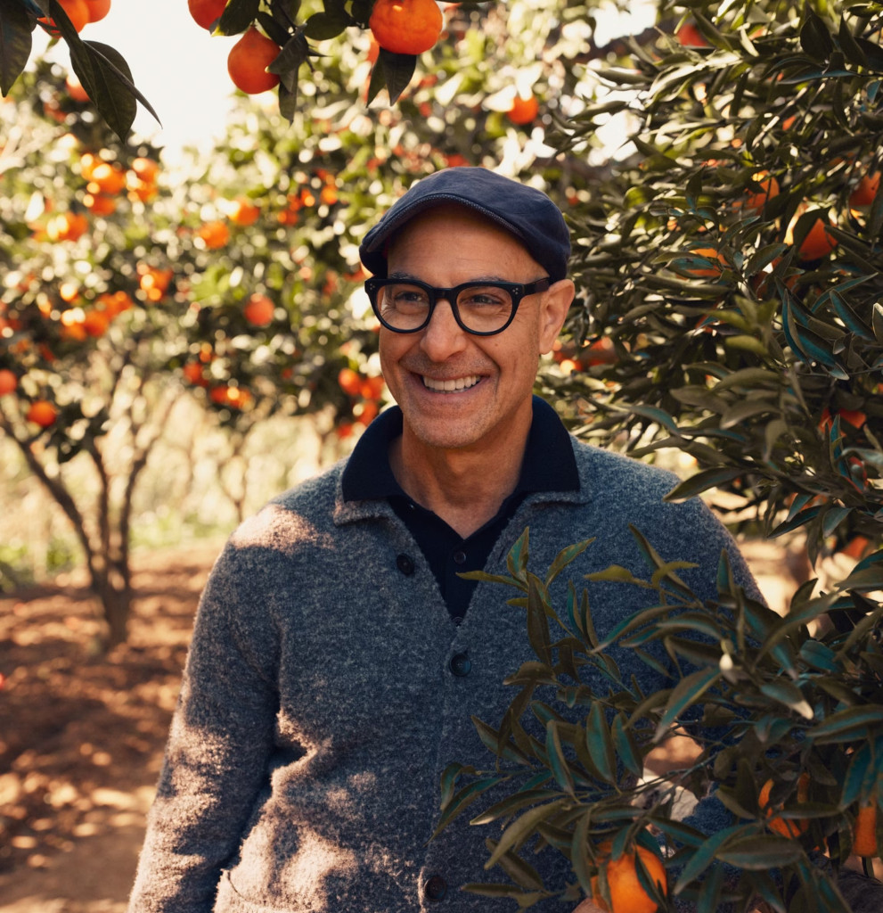 Stanley Tucci e le Arance Rossa di Sicilia IGP